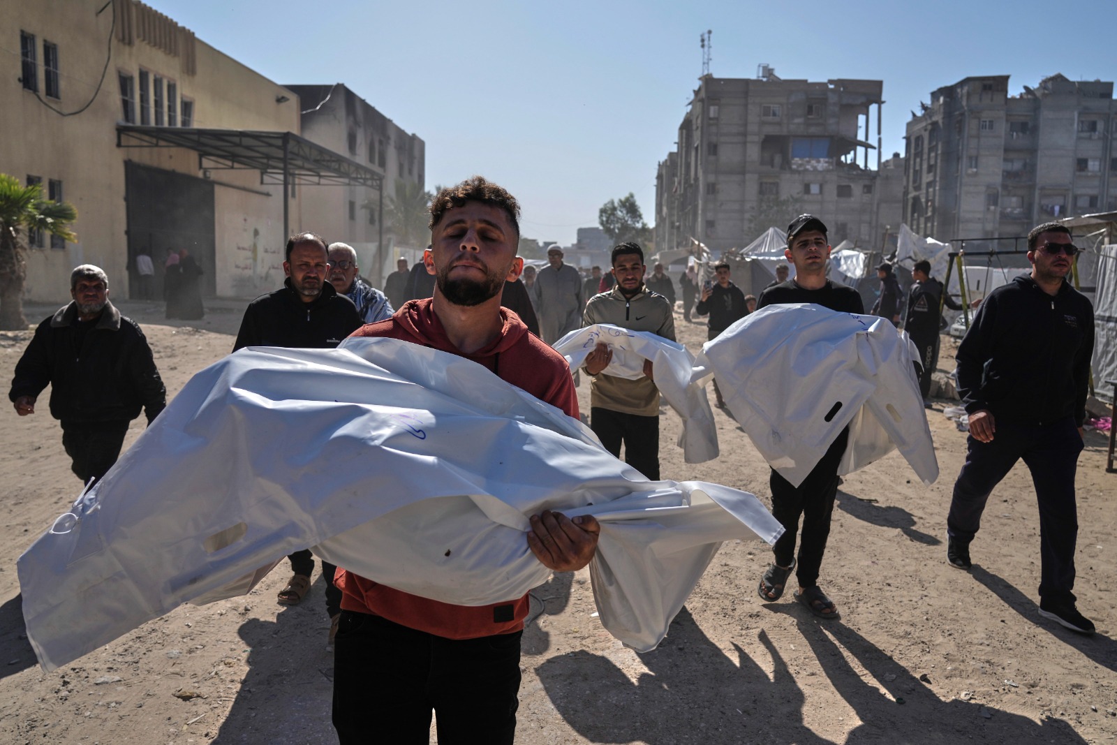 90 Palestinians killed in Israeli airstrikes on Gaza’s humanitarian zones