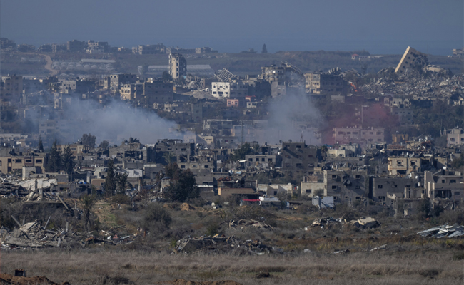 Israeli airstrike kills 10 in Gaza, including 3 children, officials say