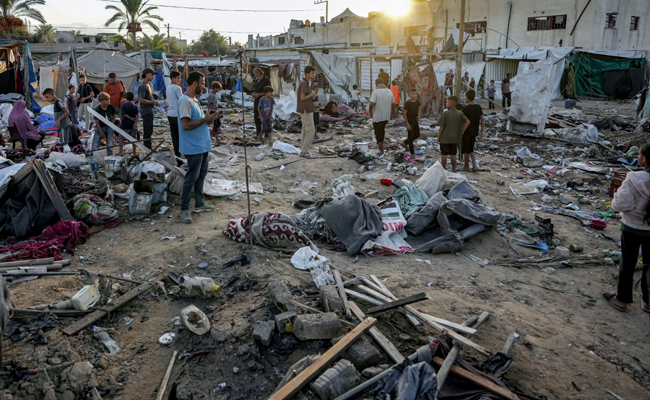 At least 40 killed, more than 60 wounded in Israeli attack on Gaza tent camp