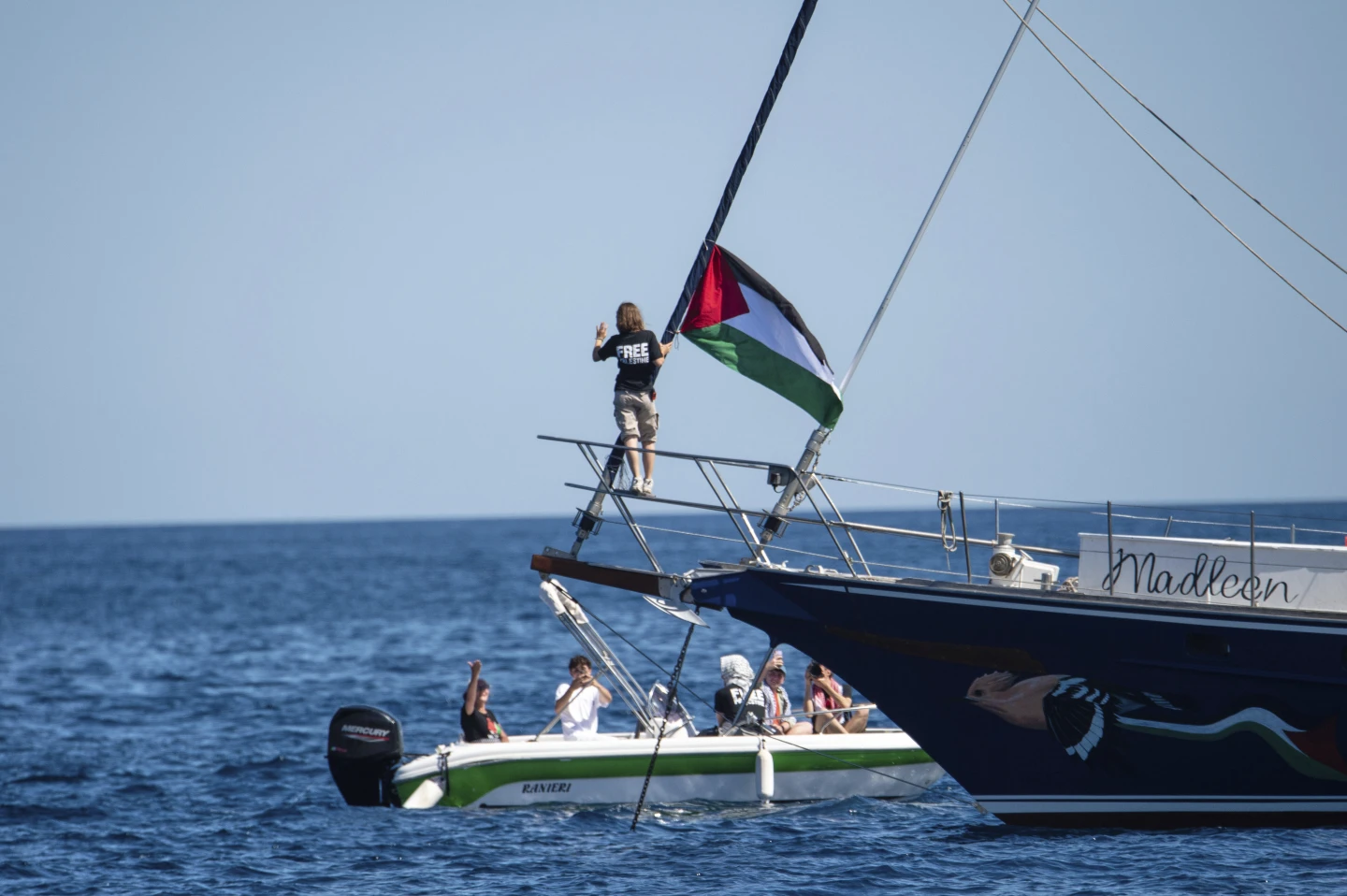 Gaza-bound aid boat with Greta Thunberg on board arrives in Israel after its seizure