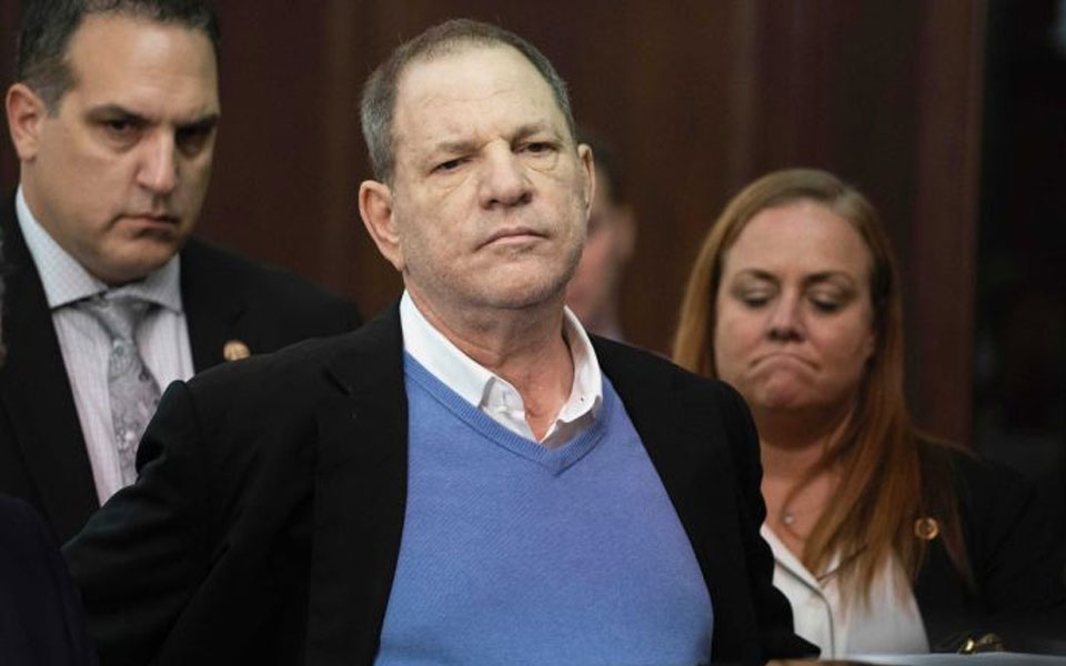 Weinstein released on $1 mn bail over rape, abuse charges