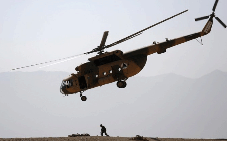 4 killed in Afghan Army helicopter crash