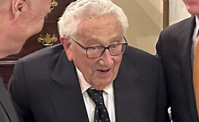 Henry Kissinger, secretary of state under Presidents Nixon and Ford, passes away at 100