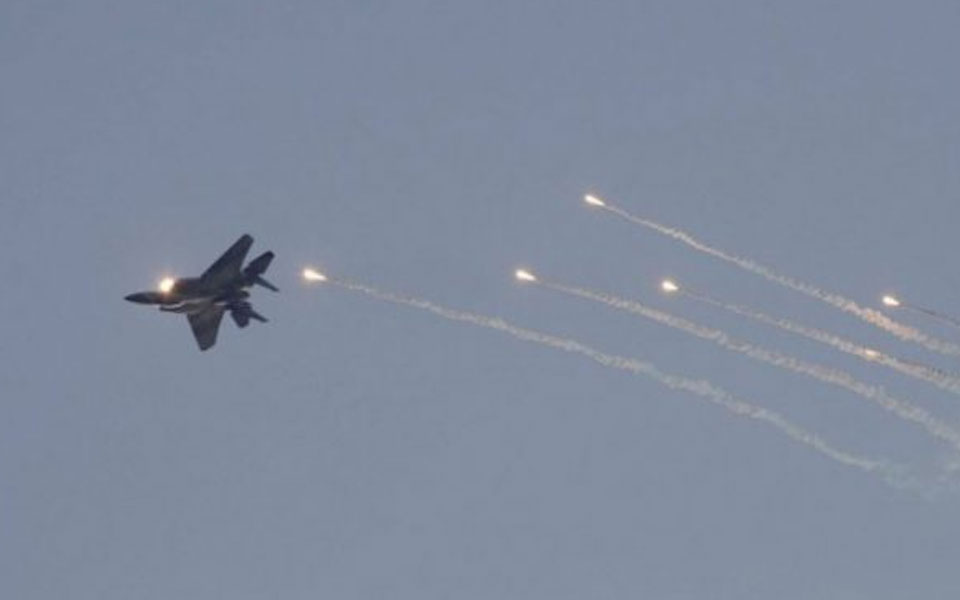 Syrian air defences hit Israeli warplane, intercept missiles