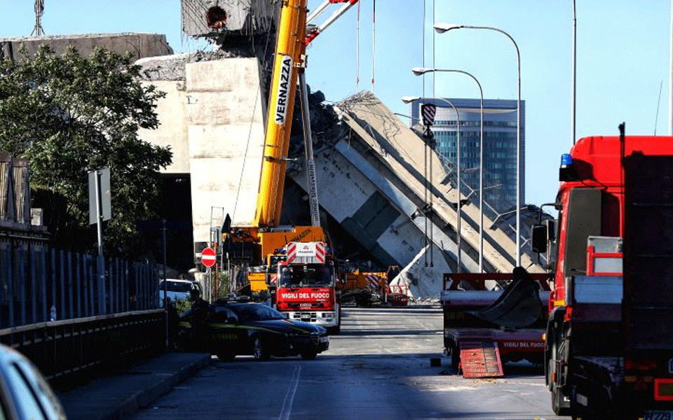 Italy government demands resignations after bridge collapse kills 39