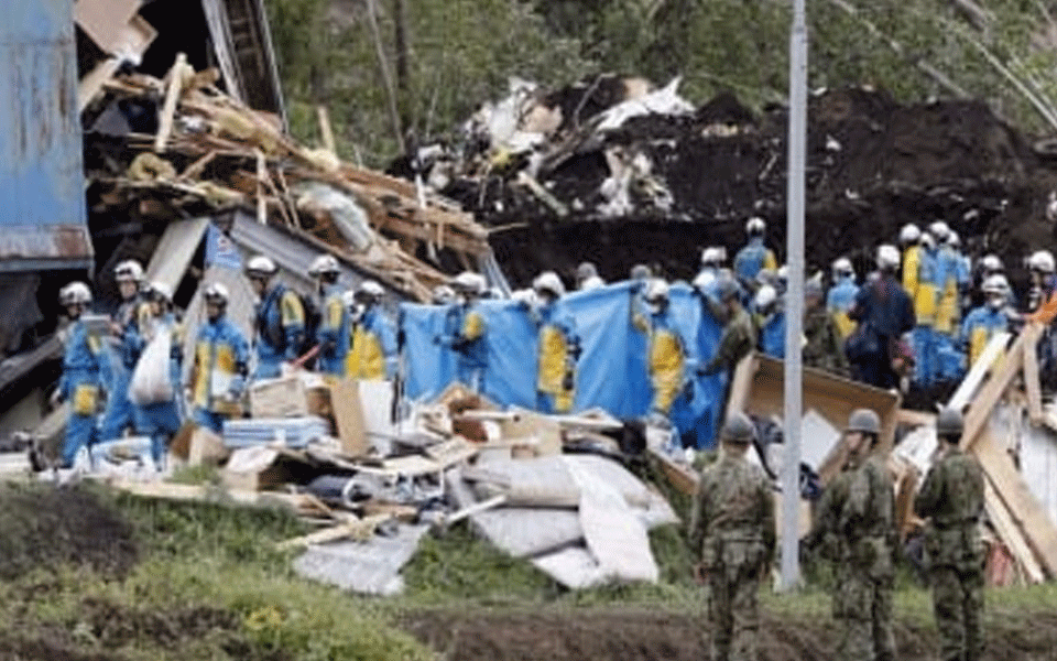 Japan earthquake death toll climbs to 44