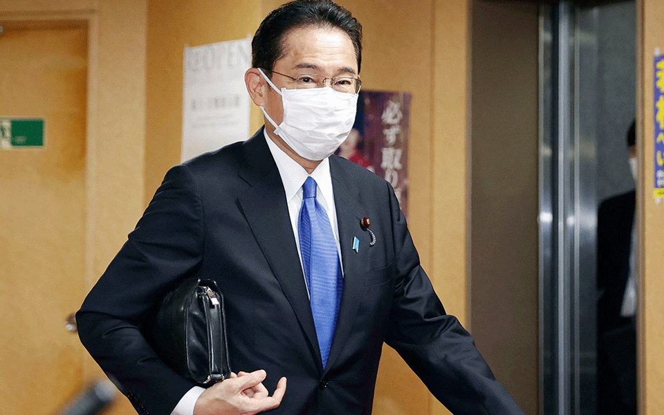 Japan's Parliament elects former diplomat Fumio Kishida as new PM