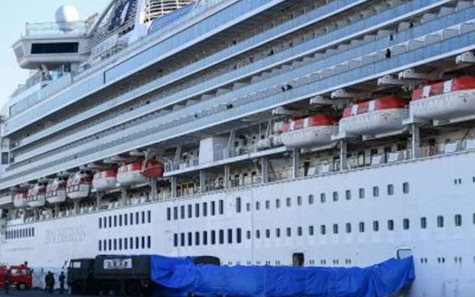 Third Indian crew on board cruise ship off Japanese coast tests positive for coronavirus