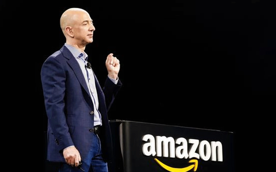Jeff Bezos, Amazon's founder, will step down as CEO
