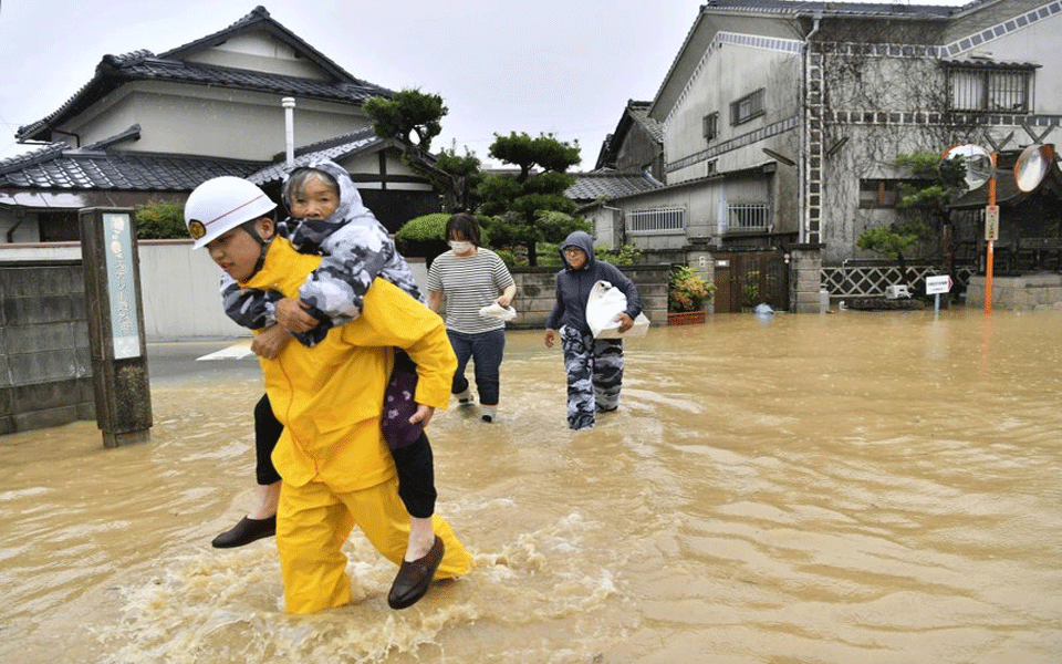 50 dead in Japan rains, floods