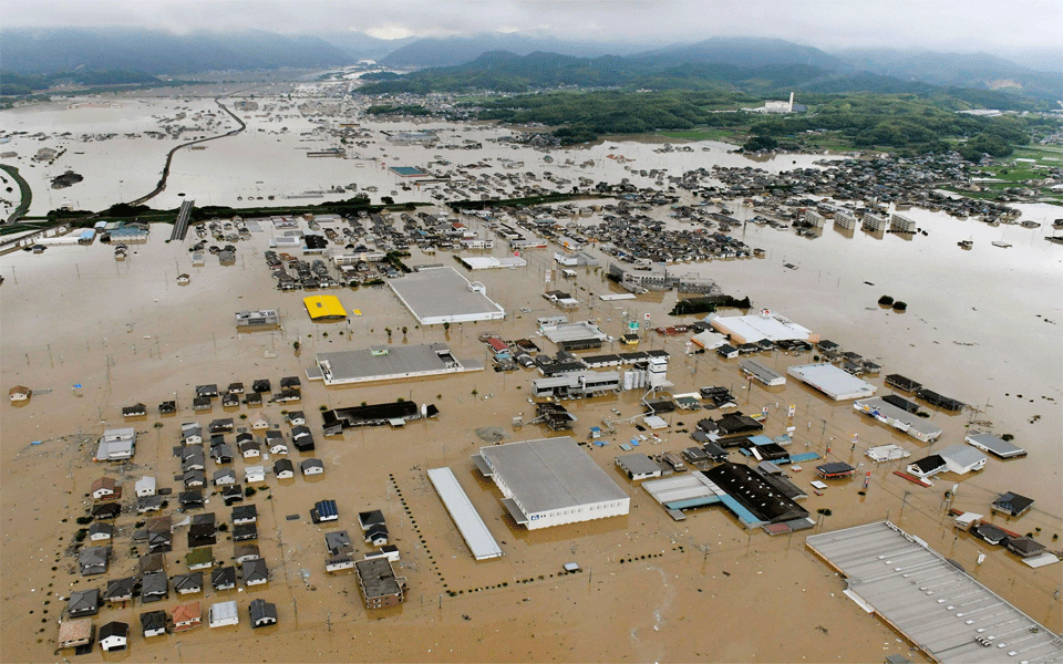 Toll in Japan floods rises to 141