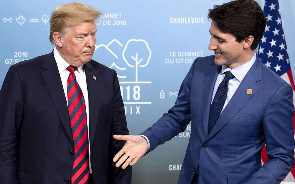 Trudeau, Trump discuss accelerating NAFTA talks at G7