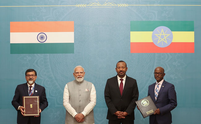 India, Ethiopia elevate ties to strategic partnership as PM Modi holds talks with his counterpart