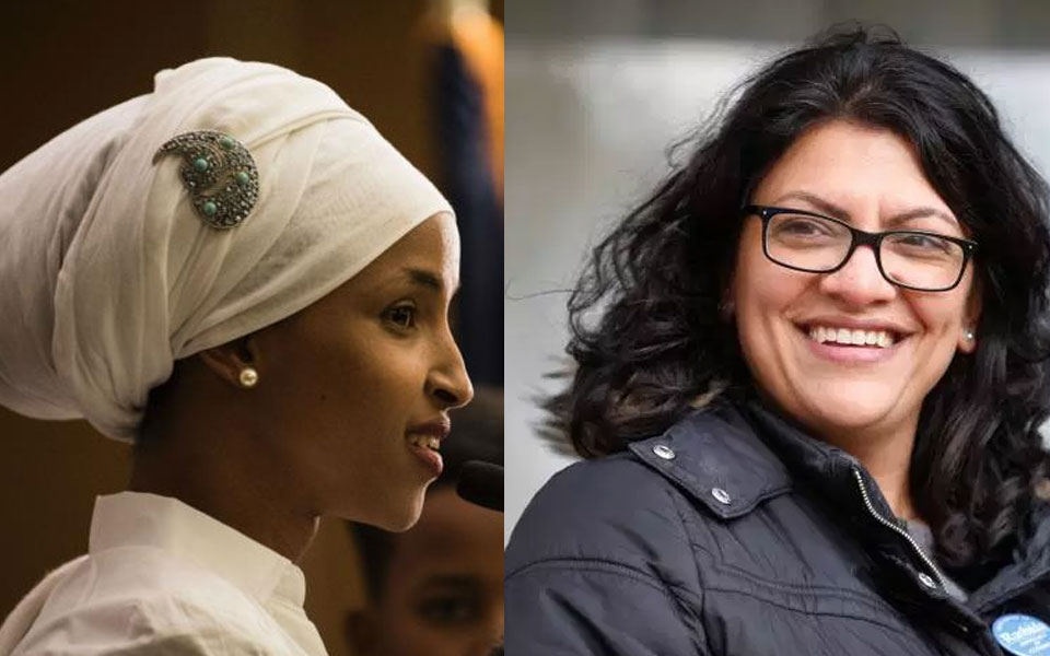 Rashida Tlaib Ilhan Omar First Muslim Women Elected To Us Congress 6395