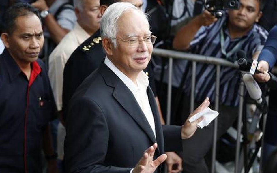 Former Malaysian PM Najib arrested on graft charges