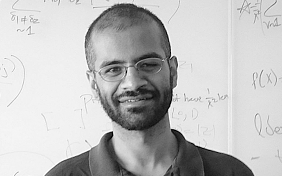 Indian mathematician Nikhil Srivastava named joint winner of Michael and Sheila Held Prize
