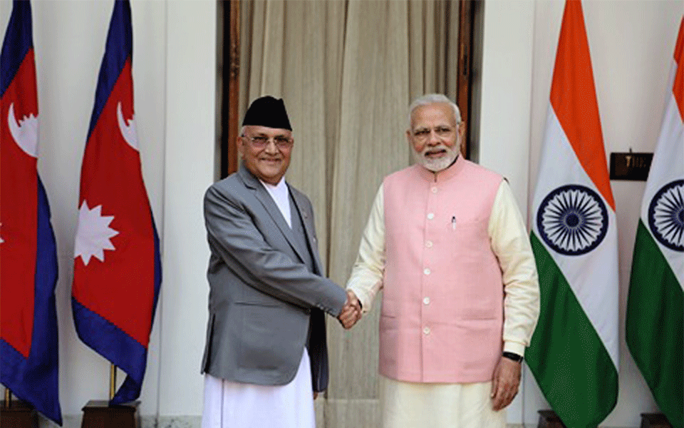 Modi's visit takes Nepal-India ties to new heights: Oli