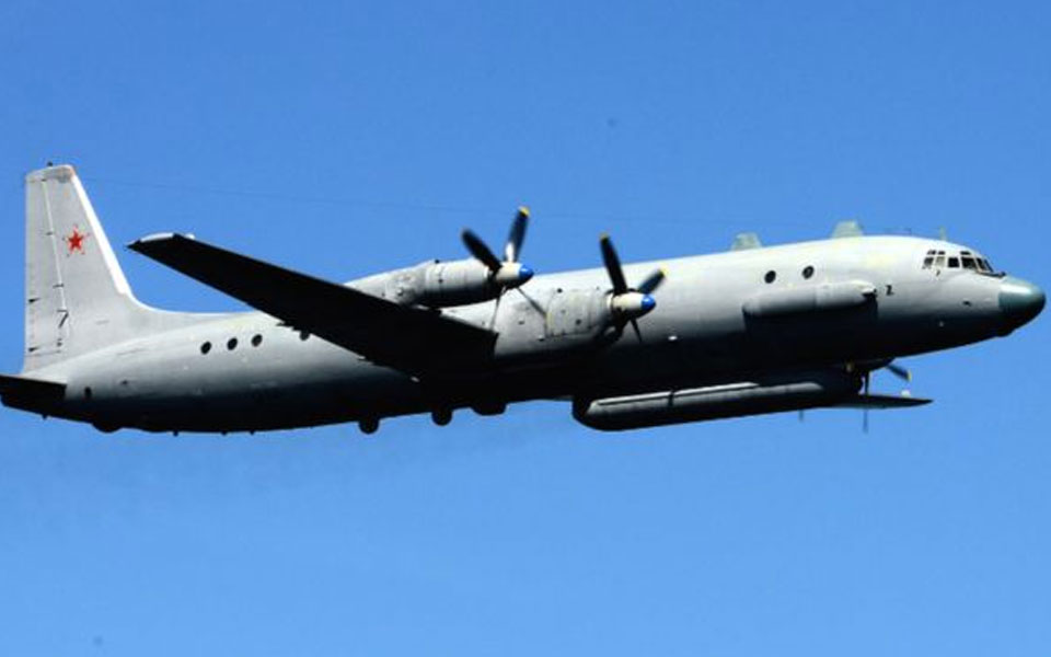 Russian military plane disappears from radar off Syria