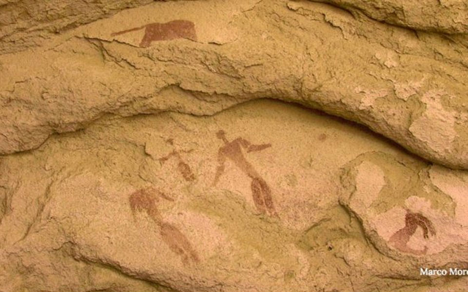 12,000-yr-old rock painting found in China