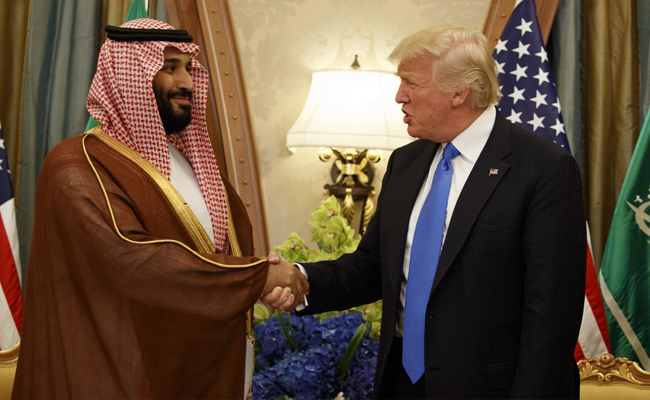 Saudi crown prince says kingdom intends to invest $600 billion in US during call with Trump