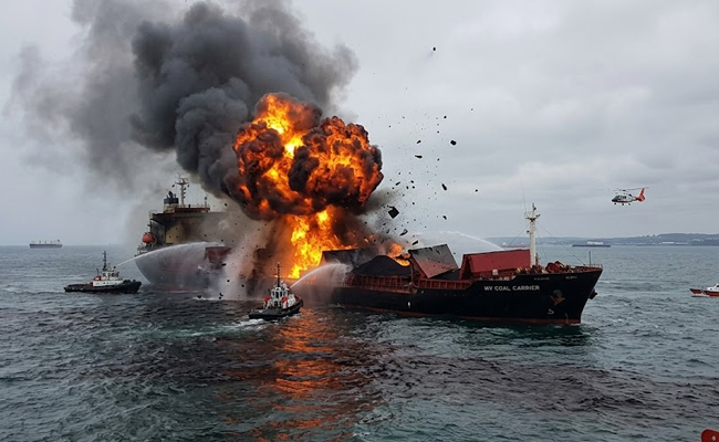 Iran attacks oil tanker near Dubai; Trump warns of strikes on energy sites if Hormuz remains shut