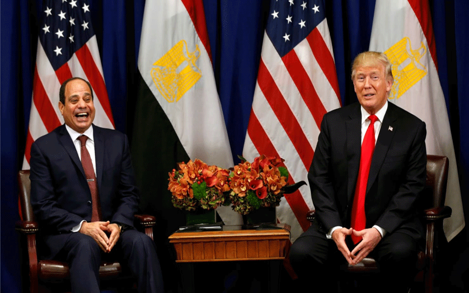 Trump congratulates Sisi on re-election