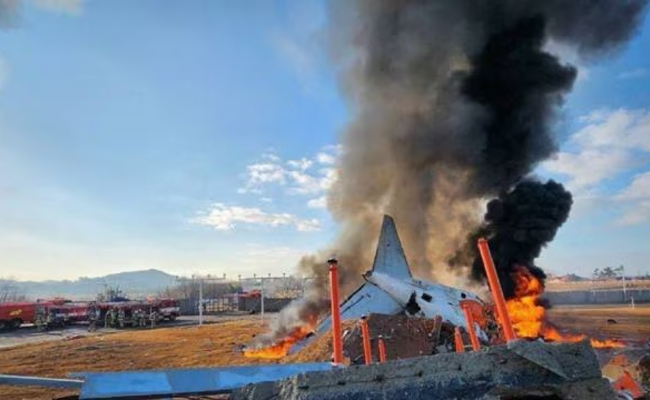 Death toll increases to 96 after plane caught fire in South Korean airport