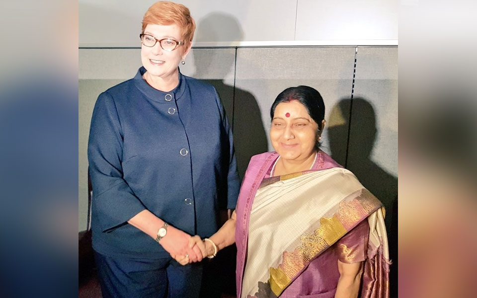 UN:Sushma discusses strategic cooperation, trade, development at bilaterals