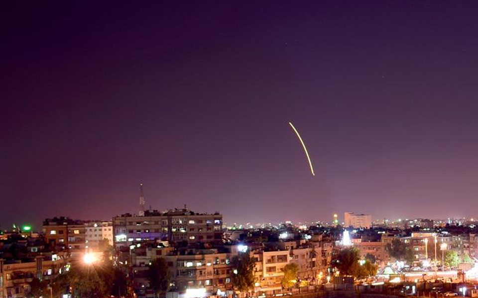 Syrian air defences confront Israeli attack near Damascus airport