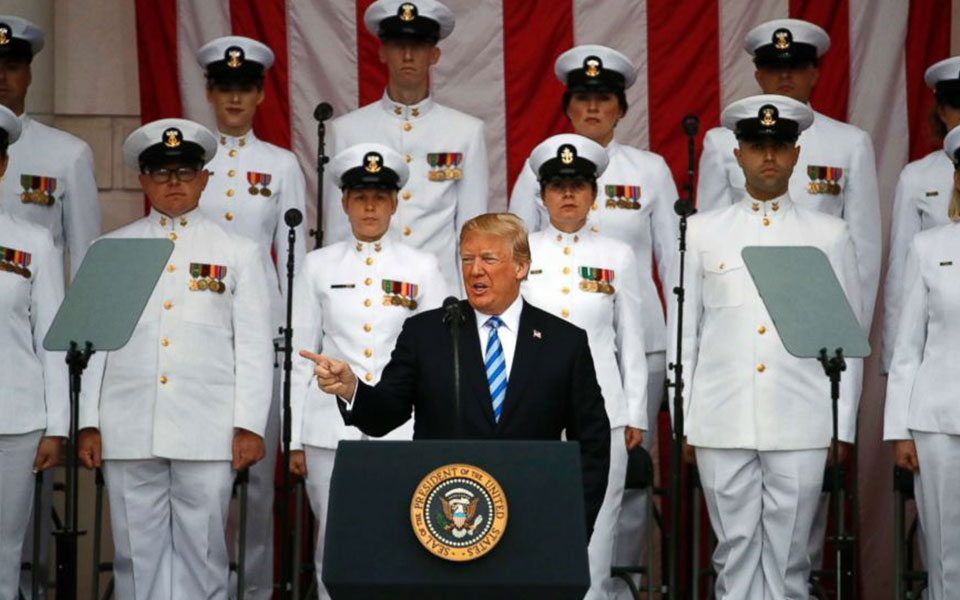 Trump touts achievements, honours fallen heroes on Memorial Day