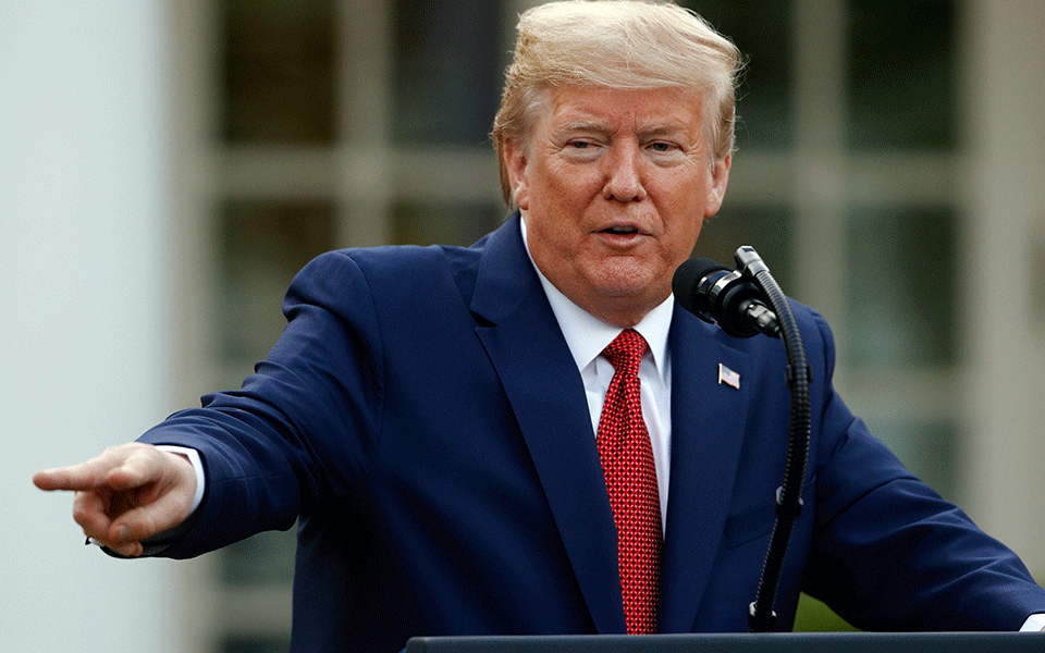 Trump abruptly escorted from briefing after shooting near White House