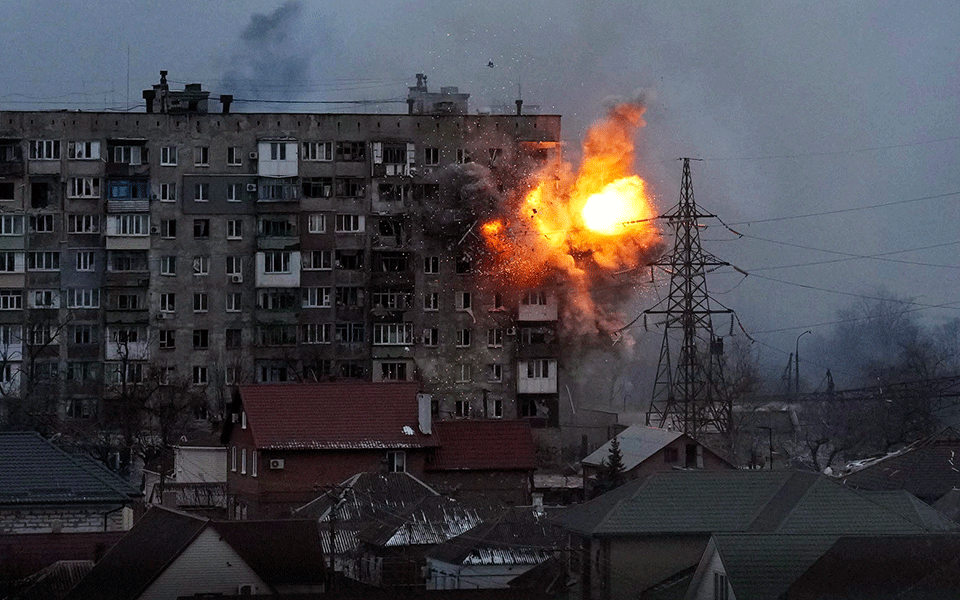 Ukraine says Russia bombs another shelter in besieged city