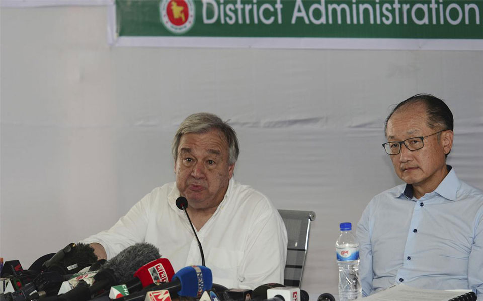 Rohingyas in Bangladesh seek global support during Guterres visit