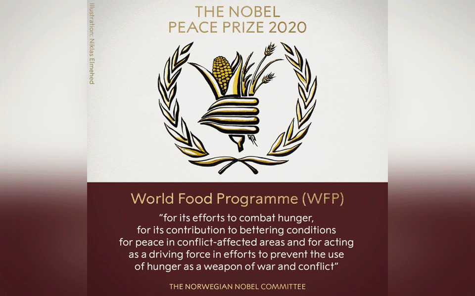 The World Food Programme wins Nobel Peace Prize
