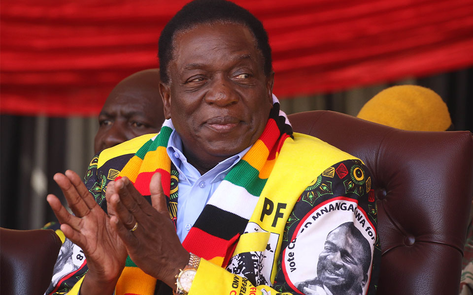 Zimbabwe's President sworn in following disputed election