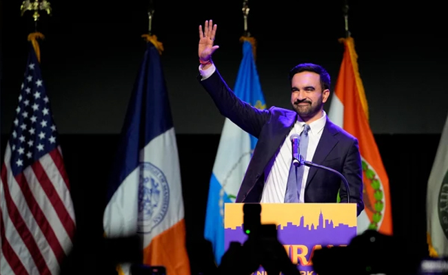 Zohran Mamdani sworn in as New York City mayor at historic subway station
